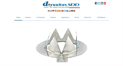 Desktop Screenshot of donadonsdd.com